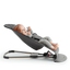 Кресло-шезлонг BabyBjorn Balance Soft cotton/jersey, бежевый с серым (5083) - миниатюра 4