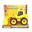 Трактор із катком Kaile Toys, жовтий (KL702-4) - мініатюра 1