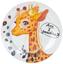 Набір дитячого посуду Limited Edition Pretty Giraffe, 3 предмети (C389) - мініатюра 2