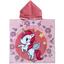 Полотенце детское Love You Единорог в цветах, банный, с капюшоном, 115х60 см (4597) - миниатюра 1