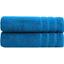 Полотенце махровое Ideia Косичка, 150х100 см, темно-синий (833350) - миниатюра 1