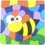 Детская мозаика Аплі Краплі Пчелка (МД-01) - миниатюра 1