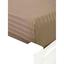 Простыня на резинке LightHouse Sateen Stripe Brown 200х180 см коричневая (603920) - миниатюра 3