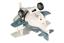 Самолет Same Toy Aircraft, со светом и музыкой, синий (SY8015Ut-4) - миниатюра 4