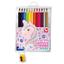 Олівці кольорові Школярик Джамбо Unicorn, з точилкою, 12 кольорів (312221007-UA) - мініатюра 1
