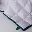 Одеяло антиаллергенное MirSon Imperial Satin Luxe, летнее, 205х140 см, белое - миниатюра 6