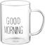 Набір чашок Ardesto Good Morning, 420 мл, прозорий (AR2642GM) - мініатюра 1