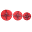 Набір подарункових коробок UFO Red, кругла, 80303-001, 3 шт. (80303-001 Набор 3 шт RED круг.) - мініатюра 2