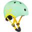 Шлем защитный Scoot and Ride, с фонариком, 45-51 см (XXS/XS), зеленый (SR-181206-KIWI) - миниатюра 1