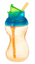 Пляшечка-непроливайка з трубочкою Munchkin Click Lock, 296 мл, помаранчевий (40523.04) - мініатюра 1