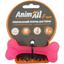 Игрушка для собак AnimAll Fun AGrizZzly Кость розовая 8 см - миниатюра 1