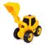 Трактор с экскаваторной установкой Kaile Toys, желтый (KL702-1) - миниатюра 6