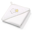 Рушник з капюшоном BabyOno Зірочки, 100х100 см, білий (142/07) - мініатюра 1