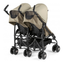 Прогулочная коляска для двойни Peg-Perego Pliko Mini Twin Class Beige, бежевый (IP04280000SU36SU56) - миниатюра 3