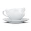 Чашка с блюдцем для кофе Tassen Усмешка 200 мл, фарфор (TASS14101/TA) - миниатюра 6