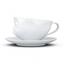 Чашка з блюдцем для кави Tassen Гальмо 200 мл, порцеляна (TASS14501/TA) - мініатюра 4