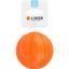 Мячик Liker 7, 7 см, оранжевый (6294) - миниатюра 1