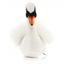 Мягкая игрушка Hansa Белый лебедь, 45 см (2981) - миниатюра 1