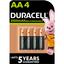 Аккумуляторы Duracell Rechargeable AA 2500 mAh HR6/DC1500, 4 шт. (5005001) - миниатюра 1