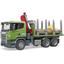 Трактор Bruder лесовоз Scania с краном и бревнами, 1:16 (03524) - миниатюра 1