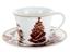 Чашка з блюдцем Lefard Merry Christmas, 250 мл, білий (924-744) - мініатюра 1