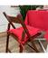 Подушка на стул Прованс, 40х40 см, красный (17655) - миниатюра 3