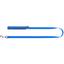 Повідець для собак Dog Extremе, нейлоновий, з прогумованою ручкою, 122х2 см, блакитний - мініатюра 2