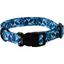 Нашийник для собак Lucky Pet Геометрія блакитна капроновий 25-33х1.6 см - мініатюра 1
