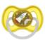 Пустушка латексна Canpol Babies Space, кругла, 0-6 міс., жовтий (23/221_yel) - мініатюра 1