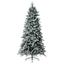 Різдвяна сосна 210 см з LED підсвіткою 370W срібляста (675-010) - мініатюра 1