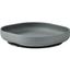 Силиконовая тарелка на присоске Beaba Silicone Suction Plate, серая (913550) - миниатюра 1