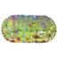 Захисний килимок для ванної Lindo Морський, зелений (LN-8666м зел) - мініатюра 1
