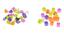 Пазл-мозаїка Same Toy Colourful designs Підводний світ, 420 елементів (5993-3Ut) - мініатюра 3