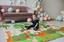 Дитячий двосторонній складний килимок Poppet Весела жирафа та Загадковий ліс, 200x180x1 см (PP009-200) - мініатюра 11