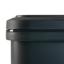 Ведро для мусора с крышкой МVM, 10 л, антрацит (BIN-04 10L ANTHRACITE) - миниатюра 8