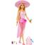 Лялька Barbie Пляжна прогулянка, 30 см (HPL73) - мініатюра 1