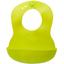 Слюнявчик-нагрудник резиновый Baby Team, салатовый (6500_салатовый) - миниатюра 1