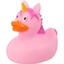 Игрушка для купания FunnyDucks Утка-единорог, розовая (2042) - миниатюра 1