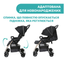 Прогулянкова коляска Chicco Ohlala 3 Black Re-Lux, чорний (79733.56) - мініатюра 3