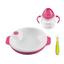 Набор посуды Nuvita, розовый, 3 шт. (NV1491Pink) - миниатюра 1