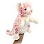 М'яка іграшка на руку Hansa Puppet Сніговий леопард, 32 см, рожева з білим (7778) - мініатюра 1