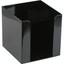Куб для бумаги Axent 9x9x9 см черный - миниатюра 1