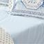 Комплект постельного белья Karaca Home Amelia mavi, ранфорс, евростандарт, голубой (svt-2000022298599) - миниатюра 2