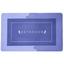 Коврик суперпоглащающий в ванную Stenson 60x40 см прямоугольный фиолетовый (26265) - миниатюра 1