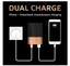 Портативний зарядний пристрій Duracell Powerbank 2.4A 5V 10050 mAh (5002732) - мініатюра 2