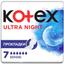 Гигиенические прокладки Kotex Ultra Dry Night 7 шт. - миниатюра 1