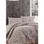 Покривало стьобане з наволочками Eponj Home Merle bej, 220х200 см, бежевий (2000022189170) - мініатюра 1