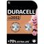 Литеевые батарейки Duracell 3V DL/CR2032, 2 шт. (81575101) - миниатюра 1