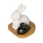 Набор для соли и перца Krauff Rabbits, 8х8х9 см (21-275-001) - миниатюра 1