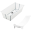 Ванночка складная Stokke Flexi Bath XL, белый + адаптер в подарок (535901акц.) - миниатюра 2